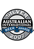 Silver, Australian International Beer Awards 2007 Silver, Australian International Beer Awards 2007