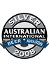 Silver, Australian International Beer Awards 2008 Silver, Australian International Beer Awards 2008