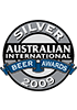 Silver, Australian International Beer Awards 2009 Silver, Australian International Beer Awards 2009
