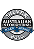 Silver, Australian International Beer Awards 2010 Silver, Australian International Beer Awards 2010
