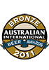 Bronze, Australian International Beer Awards 2011 Bronze, Australian International Beer Awards 2011
