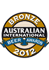 Bronze, Australian International Beer Awards 2012 Bronze, Australian International Beer Awards 2012